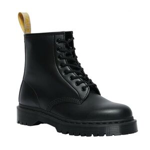 NEW Dr. Martens Black Leather Lace Up Boots Size 7